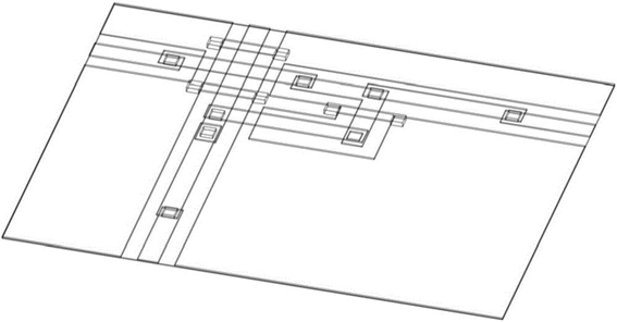 科毅MEMS 4×64光開(kāi)關(guān)矩陣在電商高密度貨架中的節點(diǎn)分布示意圖