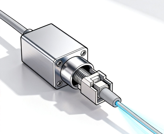 科毅保偏光開(kāi)關(guān)溫度補償結構特寫(xiě)圖